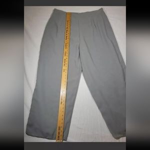 Candlelight & Champagne Womens Gray Sheer Pants 22w